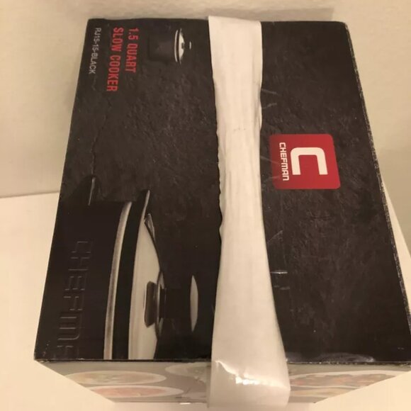 Chefman Slow Cooker, 1.5 Quart, Dishwasher Safe, Stoneware 2+ People, Clean NEW - Picture 4 of 6